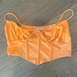 Orange Garage going out top